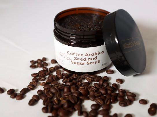 Coffee Arabica Seed and Sugar Scrub