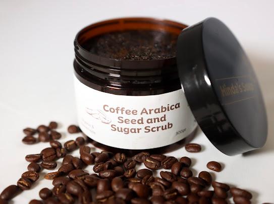 Coffee Arabica Seed and Sugar Scrub