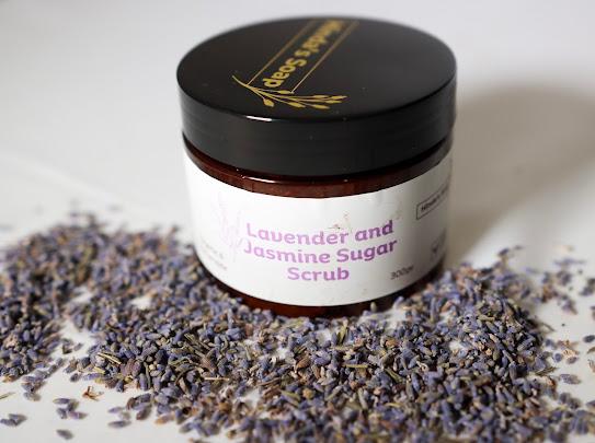 Lavender and Jasmine Sugar Scrub