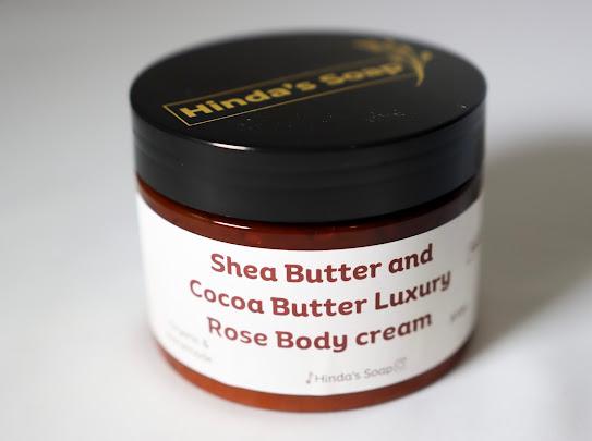 Shea butter and Cocoa butter Luxury Rose Body cream