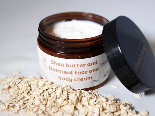 Shea butter and Oatmeal face and body cream