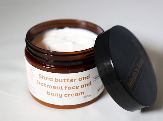 Shea butter and Oatmeal face and body cream