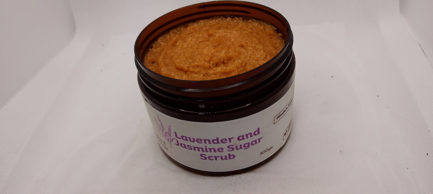 Lavender and Jasmine Sugar Scrub