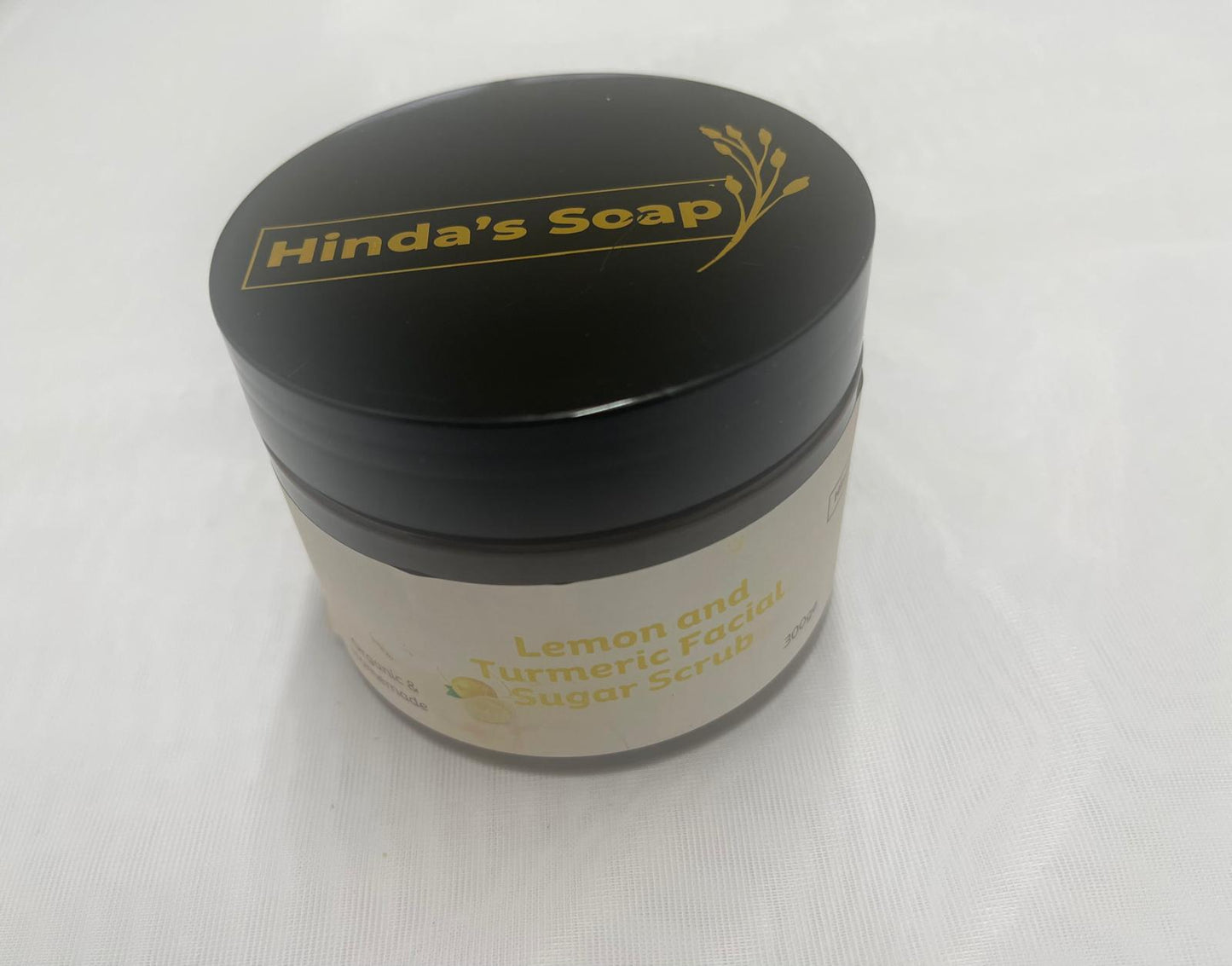 Lemon and Turmeric Facial Sugar Scrub