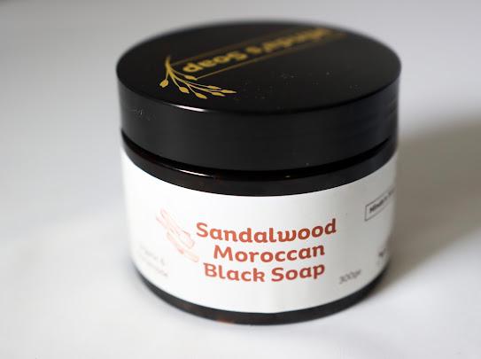 Sandalwood Moroccan black soap