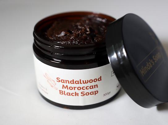 Sandalwood Moroccan black soap